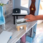 Casuta pentru papusi Castelul Disney Princess Magical Dream Castle Dollhouse Frozen KidKraft cu sunete si lumini